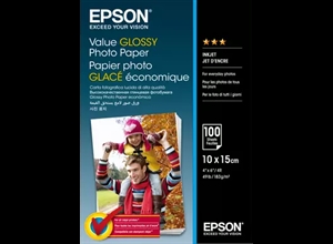 Epson Value Glossy Photo Paper 183 g/m2 - 10x15cm - 100 arkuszy