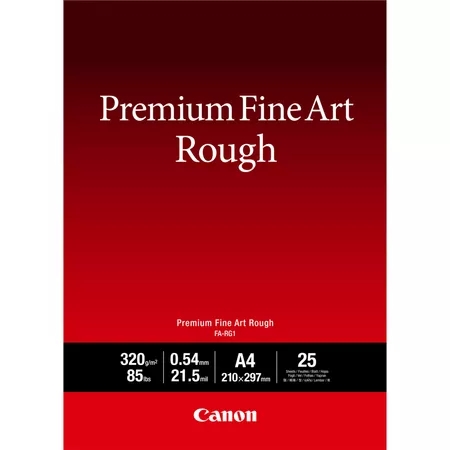 Canon Premium FineArt Rough - A4, 25 pak - Przekładanie się Canon Premium FineArt Rough - A4, 25 pak