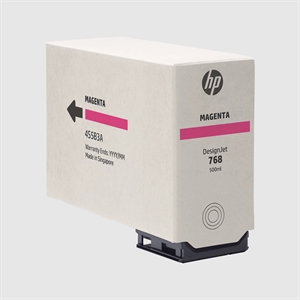 HP 768 Magenta 500-ml DesignJet kaseta z atramentem