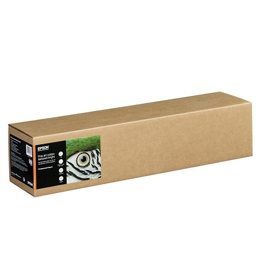 Epson Fine Art Cotton Textured Bright II 300 g/m², 24" x 15 metrów