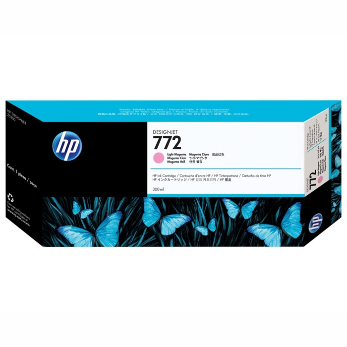 HP 772 light magenta pojemnik z tuszem, 300 ml