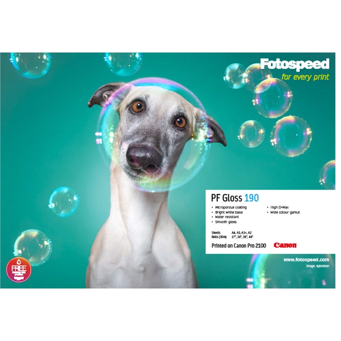 Fotospeed PF Gloss 190 g/m² - 17" x 30 metrów