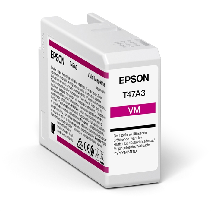 Epson Vivid Magenta 50 ml wkład atramentowy T47A3 -. Epson SureColor P900