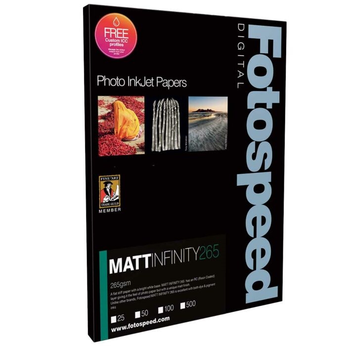 Fotospeed Matt Infinity 265 g/m² - A2, 25 arkuszy