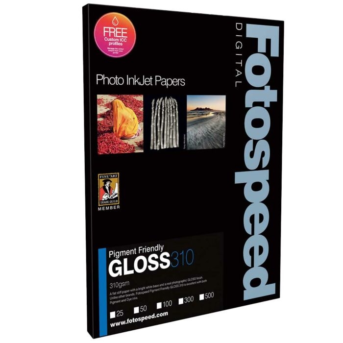 Fotospeed PF Gloss 310 g/m² - A4, 100 arkuszy