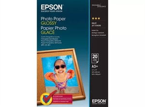 Papier fotograficzny Epson Glossy 200 g/m² - A3+ - 20 arkuszy