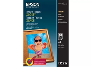 Papier fotograficzny Epson Glossy 200 g/m² - A3 - 20 arkuszy