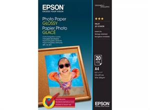 Epson Papier Fotograficzny Błyszczący 200 g/m² - A4 - 20 arkuszy