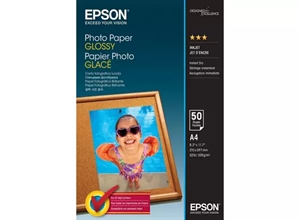 Papier fotograficzny Epson Glossy 200 g/m² - A4 - 50 arkuszy