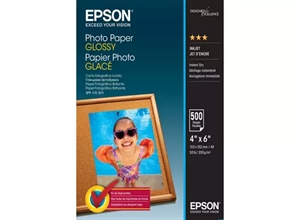 Papier fotograficzny Epson Glossy 200 g/m² - 10x15cm - 500 arkuszy