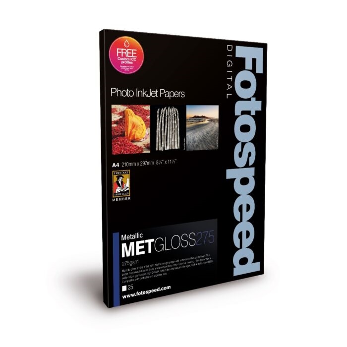 Fotospeed Metallic Gloss 275 g/m² - A3, 25 arkuszy