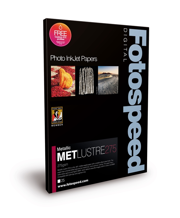 Fotospeed Metallic Lustre 275 g/m² - A2, 25 arkuszy