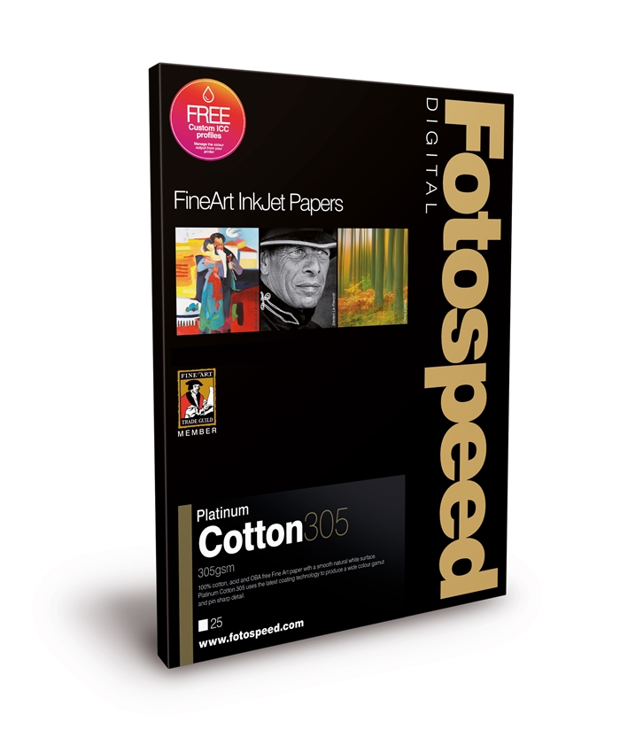 Fotospeed Platium Cotton 305 g/m² - A4, 25 ark