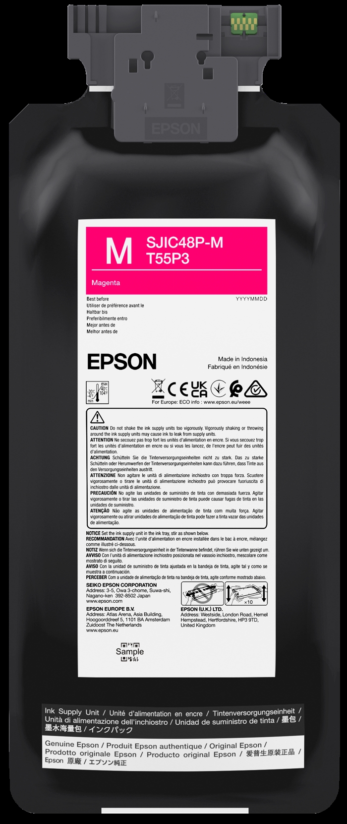 Epson Magenta tusz do Epson ColorWorks C8000